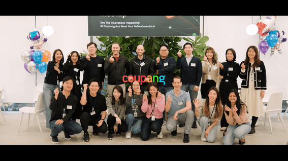 두둠 포트폴리오 - 쿠팡 2023 Inventors Meetup 행사 스케치 영상