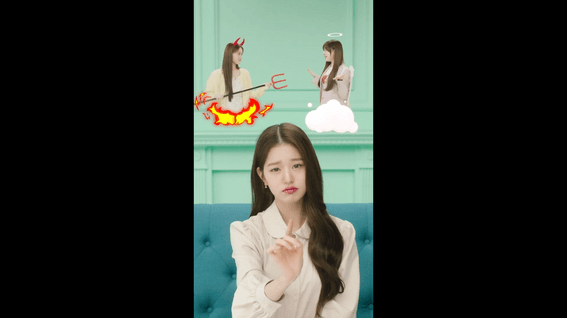 두둠 포트폴리오 - SKT V컬러링 서비스 영상 | 아이브