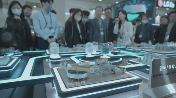 두둠 포트폴리오 - 고려아연 인터배터리2023 부스 스케치 영상 | 고려아연의 미래를 보여주다
