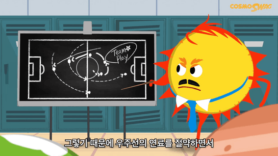 두둠 포트폴리오 - 코스모스웩 우주 지식채널 콘텐츠 영상 | 스윙바이 편
