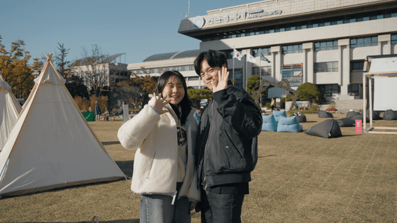 두둠 포트폴리오 - 2023 인천 캠핑 작전 행사 스케치 영상