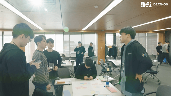 두둠 포트폴리오 - GS파워 아이디어톤 행사 스케치 영상