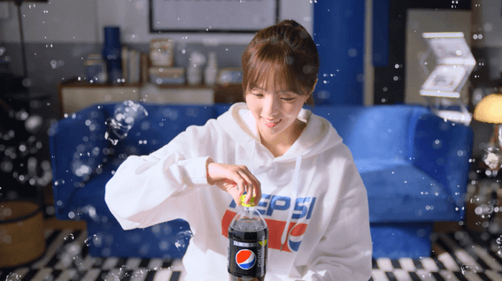 두둠 포트폴리오 - 펩시 X 채수빈 펩시콜라 제품 홍보 영상