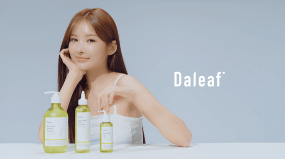 두둠 포트폴리오 - Daleaf Better Root Hair Tonic 제품 홍보 영상