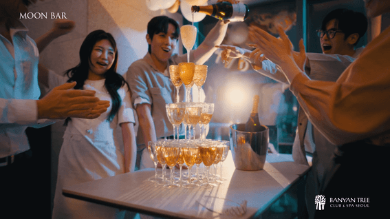 두둠 포트폴리오 - 에이블현대호텔앤리조트 반얀트리 문 바 홍보 영상ㅣ1편