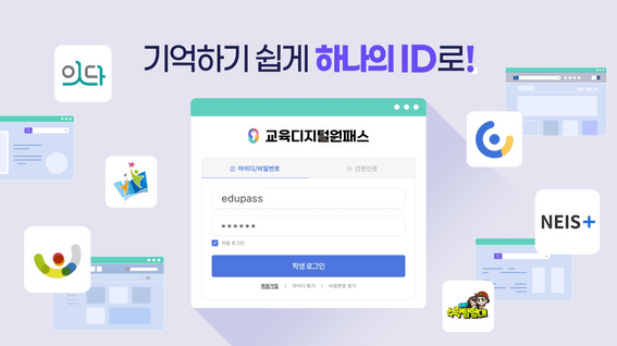 두둠 포트폴리오 - [KERIS]ㅣ교육 디지털 원패스 소개