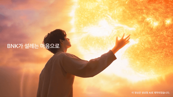두둠 포트폴리오 - BNK금융그룹ㅣ2025 신년 광고