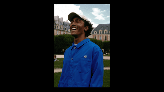 두둠 포트폴리오 - Billi Work Jacket worn by French
