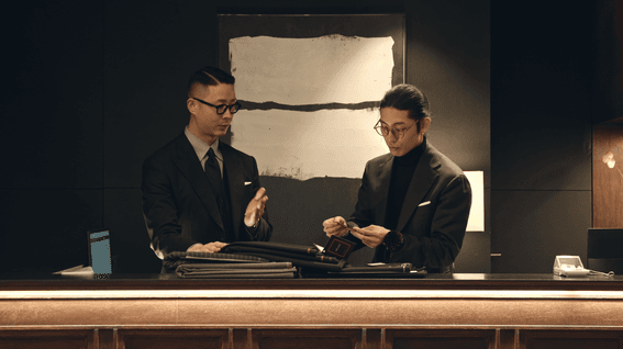 두둠 포트폴리오 - CLASSY Mㅣ비스포크 정장 브랜드 매장 스케치 필름
