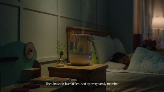 두둠 포트폴리오 - 노블웍스 퓨어팝 가습기 살균 제품 홍보 영상